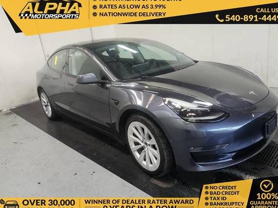 TESLA MODEL 3 2022 5YJ3E1EB7NF336607 image